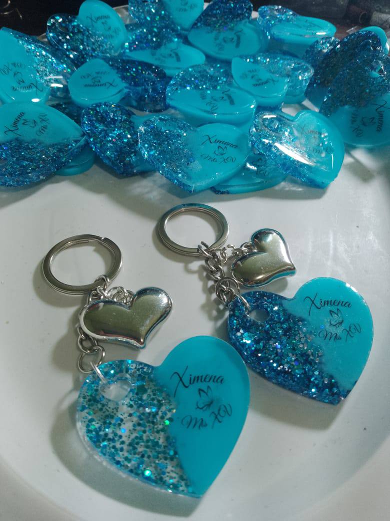 Recuerdo para XV años, CORAZON AZUL BRILLO